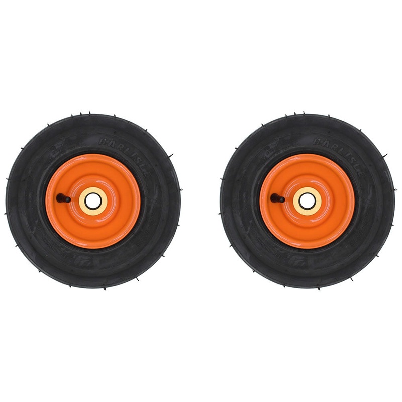 485207 (2) Two Caster Wheel Assy 11x4.00-5 For Scag Zero-Turns Freedom Liberty Z