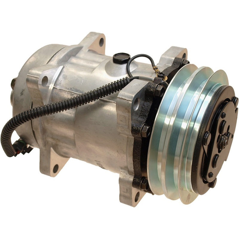 AMX10236 X10236 - Sanden Compressor Fits Allis Chalmers, Fits John Deere