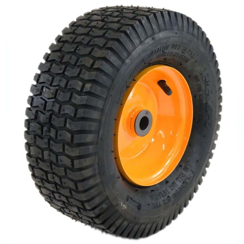 13x5.00-6 Tube Type Turf Tread Tire -2 Ply (on Rim) 3/4" x 3" CH P436552x421