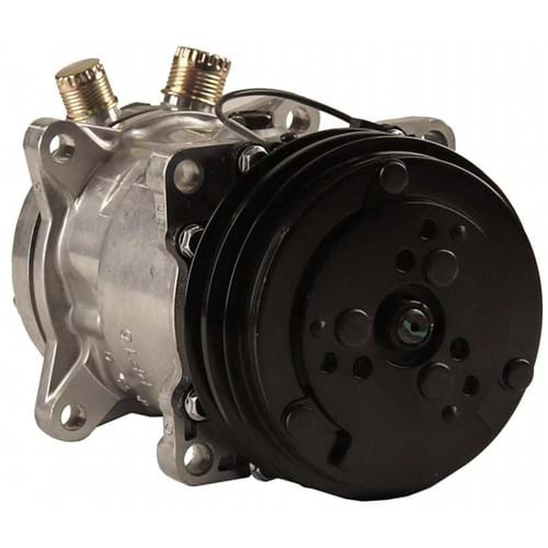 88010106A Sanden SD508 Compressor, w/ 2 Groove Clutch - Fits Premier