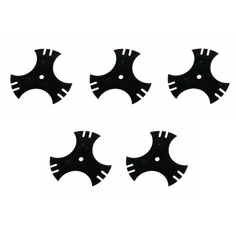 Set of 5 9" X 9" Edger Blades 781-0748 781-0748-0637
