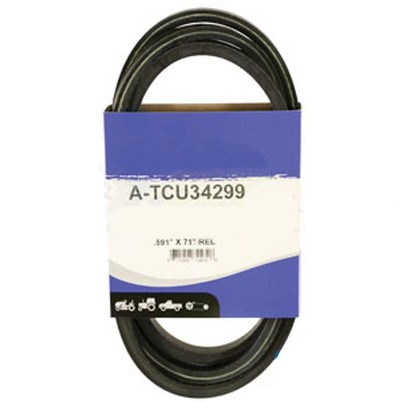 TCU34299 Traction Drive Belt 71" For John Deere Zero-Turns Z915E Z945M Z985R