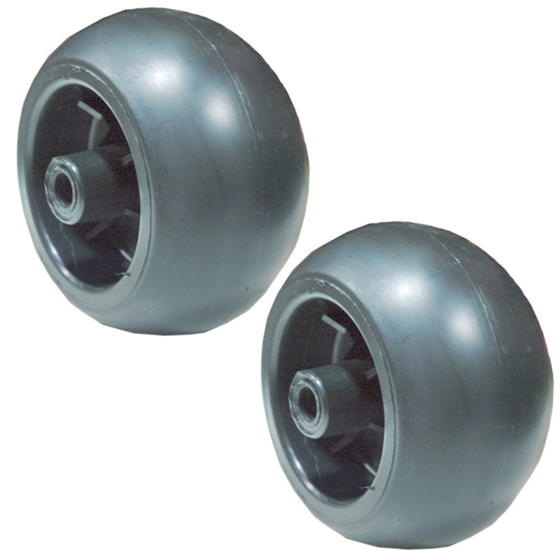 2 Pack Deck Gauge Anti Scalp Wheel Fits John Deere Z930M Z950M 60" 7 Iron Deck