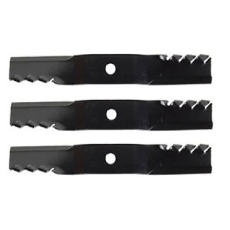 (3) Mower Mulching Blades M164016 Fits John Deere 54" X738 X739 X750 X754