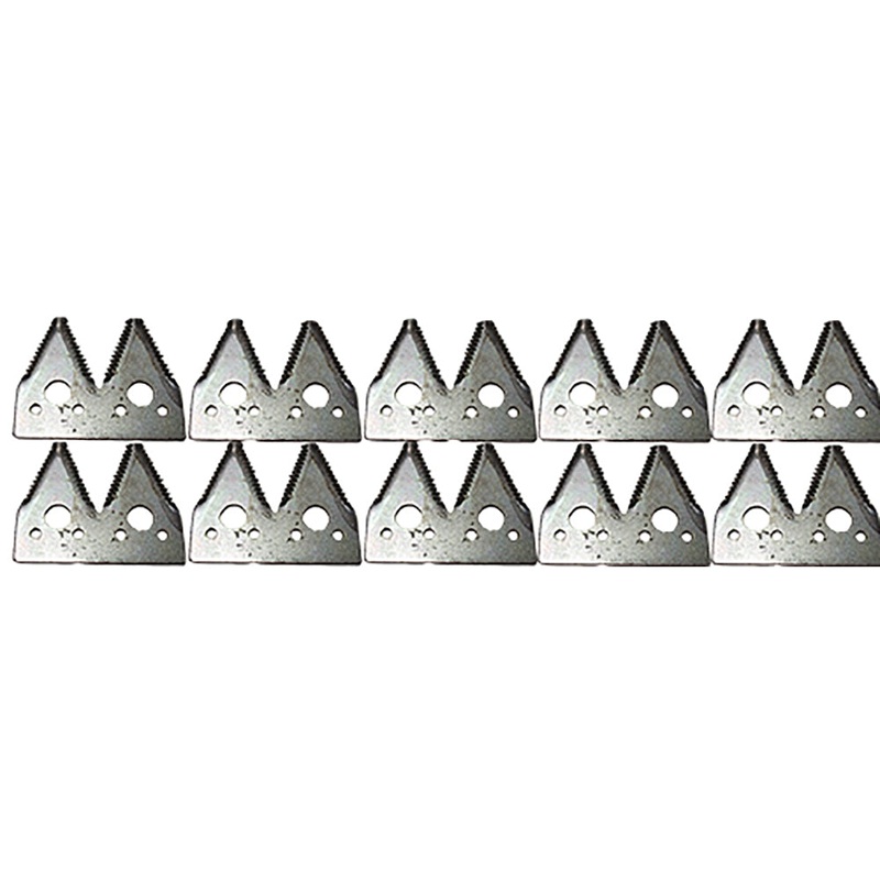 Pack of 10 Sickle Sections H163131 Fits John Deere 600 700 900 Series Headers