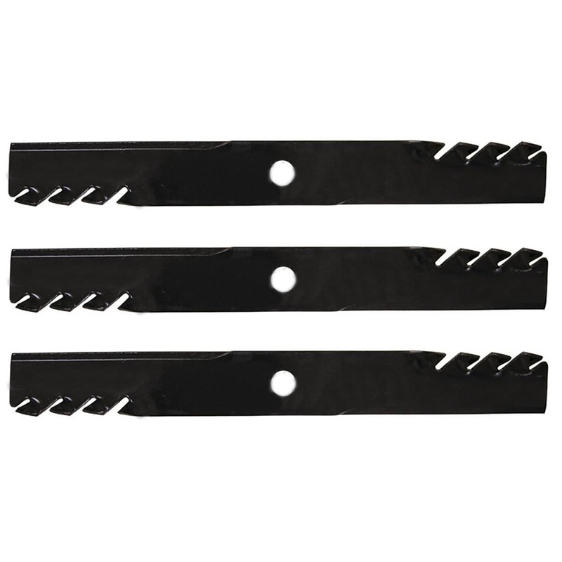 THREE Mulching Mower Blades Fits Exmark 60" Mower Deck 103-6398 116-5174