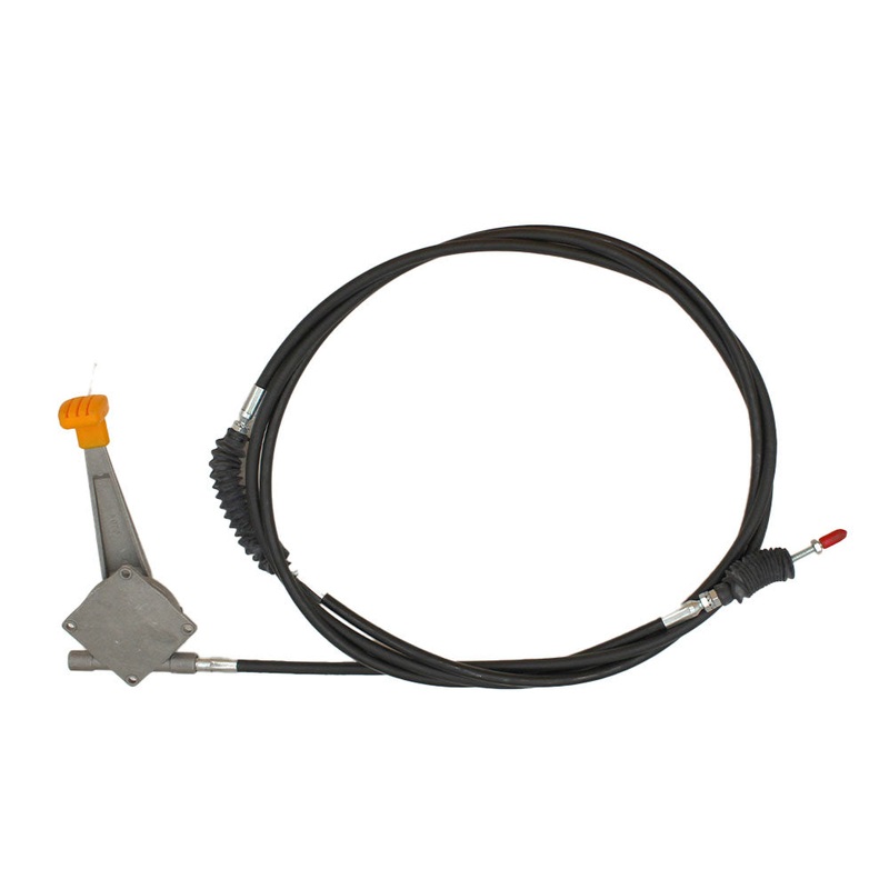 Fits JCB PARTS - THROTTLE CABLE ASSY. WITH LEVER (PART NO. 910/48800)