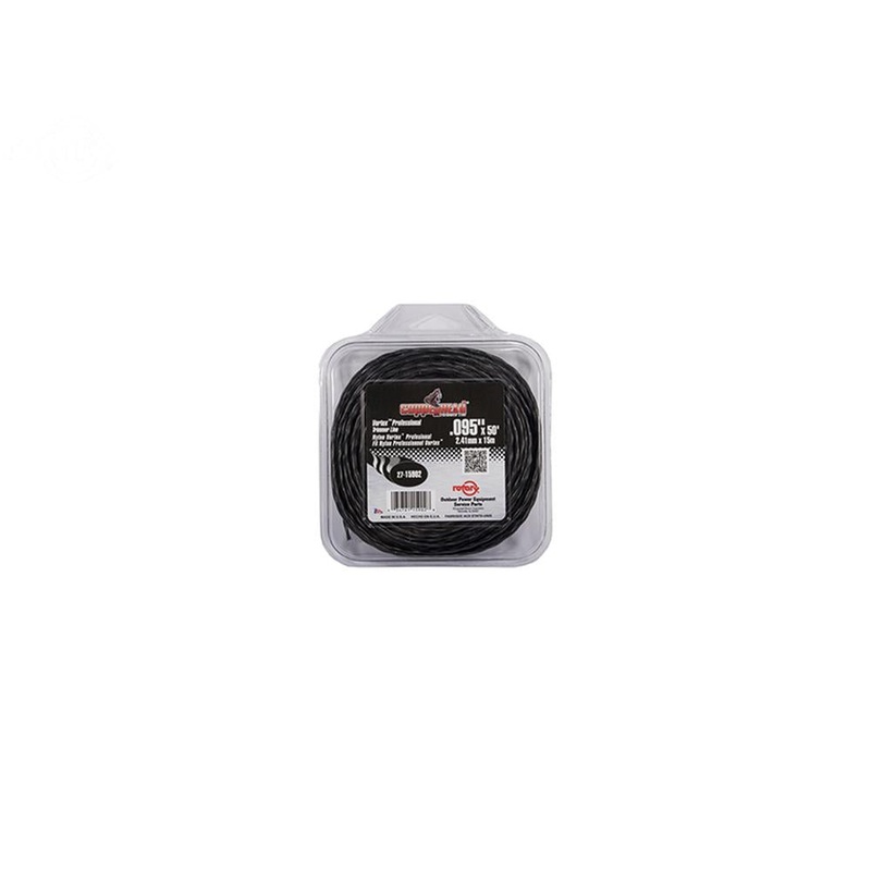 Rotary 15902 Black Vortex Trimmer Line .095 x 50'"