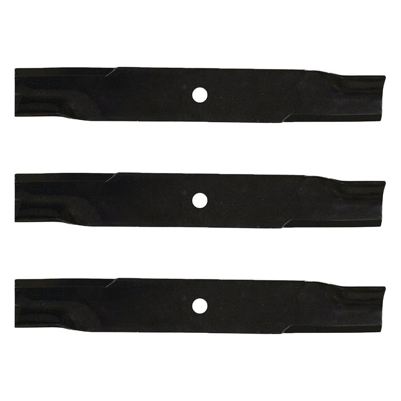 Qty 3: Rolled Air-Lift Blade - 17" Fits Gravely Replaces 113579