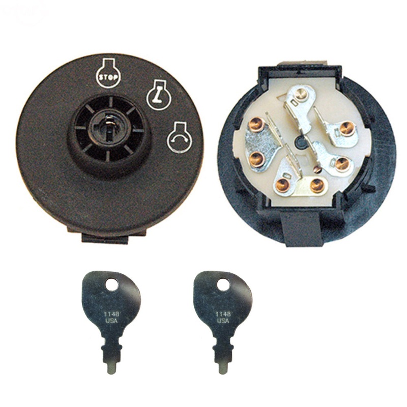 Ignition Switch W/ Keys Fits Toro Replaces 116-0229