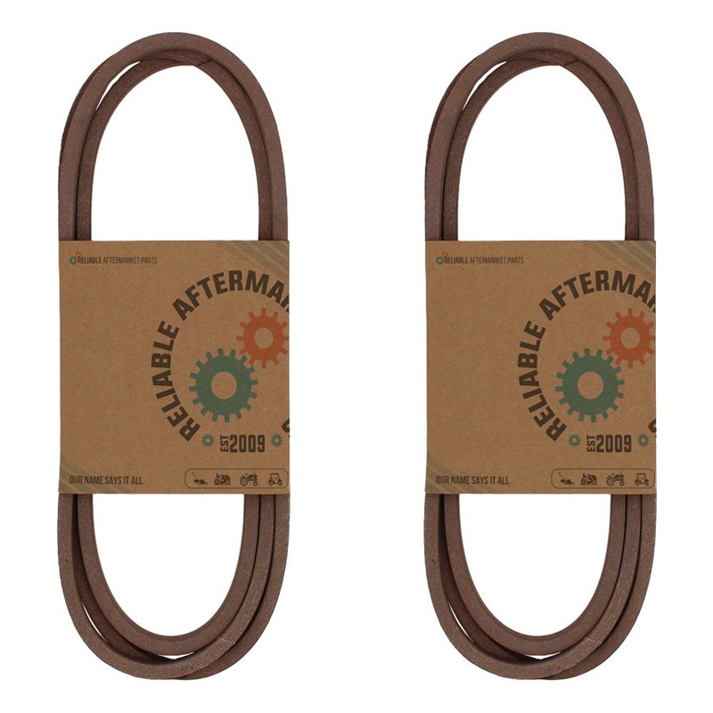 (2) Replacement Belts for MTD Fits Craftsman 954-04219 / 754-04219 (1/2" x103")