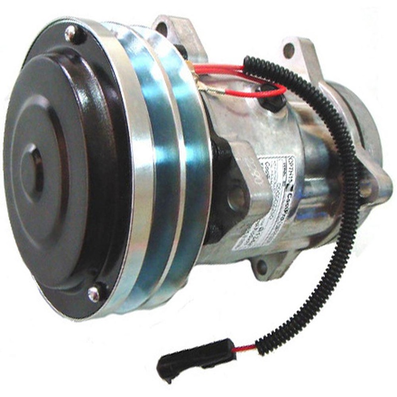 Compressor w/Clutch - New for Sanden 4478, 4609