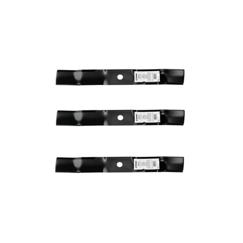 Three (3) Aftermarket 54" Mulching Blades M152726 Fits John Deere X520 Z435