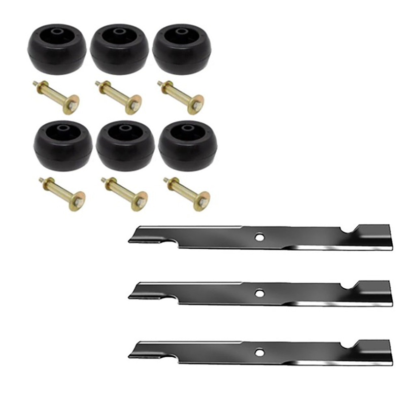 Blade Deck Wheel Kit Fits Exmark Lazer Z 60" Deck 116-8196-S 109-9011 116-9981