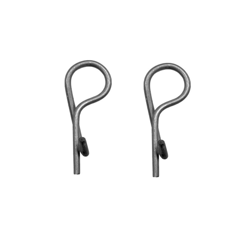 18516-10 Qty 2: Hood Pin / Hair Pin Clip - Twist Lock Fits Universal Products