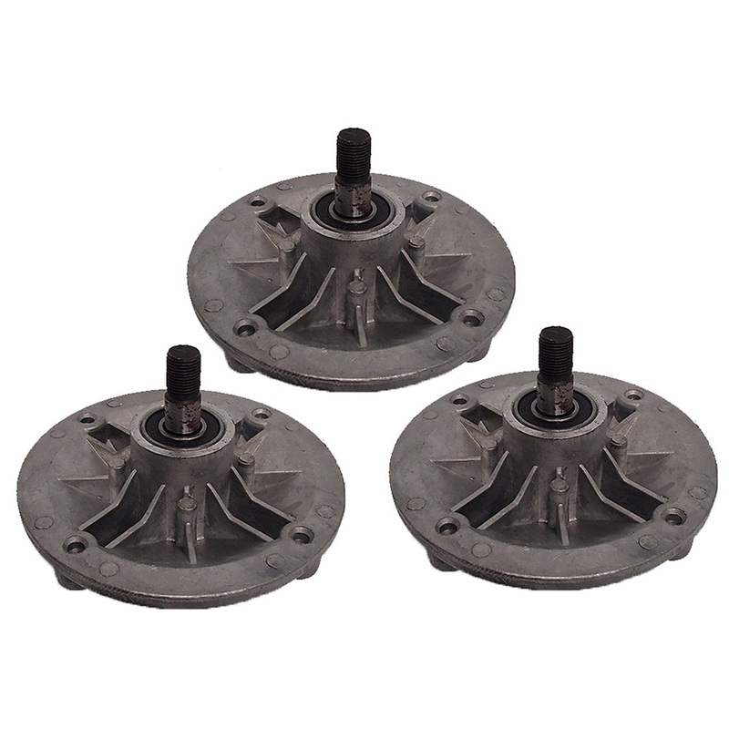(3) SPINDLE HOUSING ASSEMBLIES w/ Shafts Fits Toro TimeCutter 42" 50" Deck