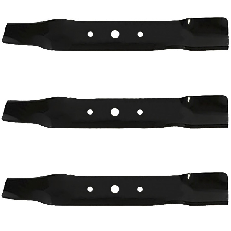 Set of 3 Lawn Mower Blades To Fit Scotts Sabre Fits John Deere 48" GX20250