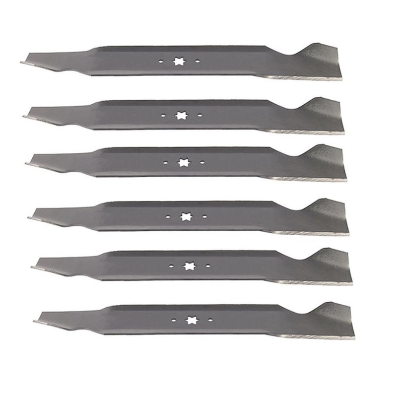 6 Pack Lawnmower 42" High Lift Blades to fit Commercial Fits Cub Cadet