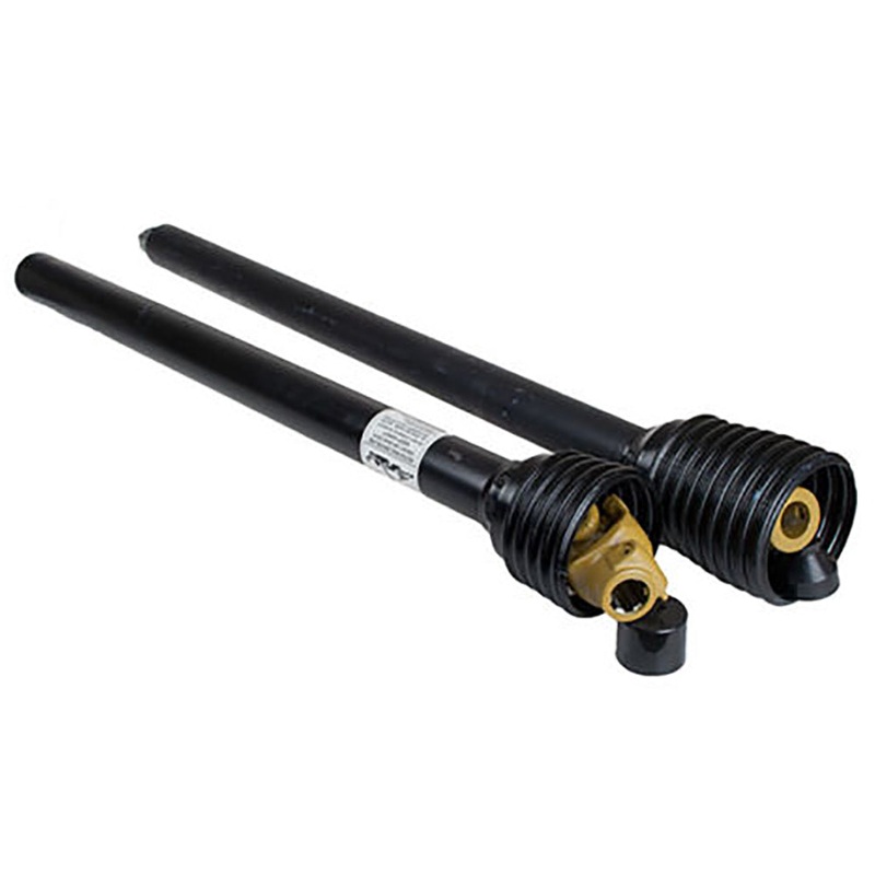 51" Complete PTO Driveline 1-3/8" 6 Spline QD x 1-3/8" Round w/ Pin Hole