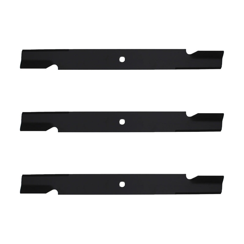 Set of 3 24 1/2" x 5/8" Mower Blades Fits Scag 482882 Velocity Deck