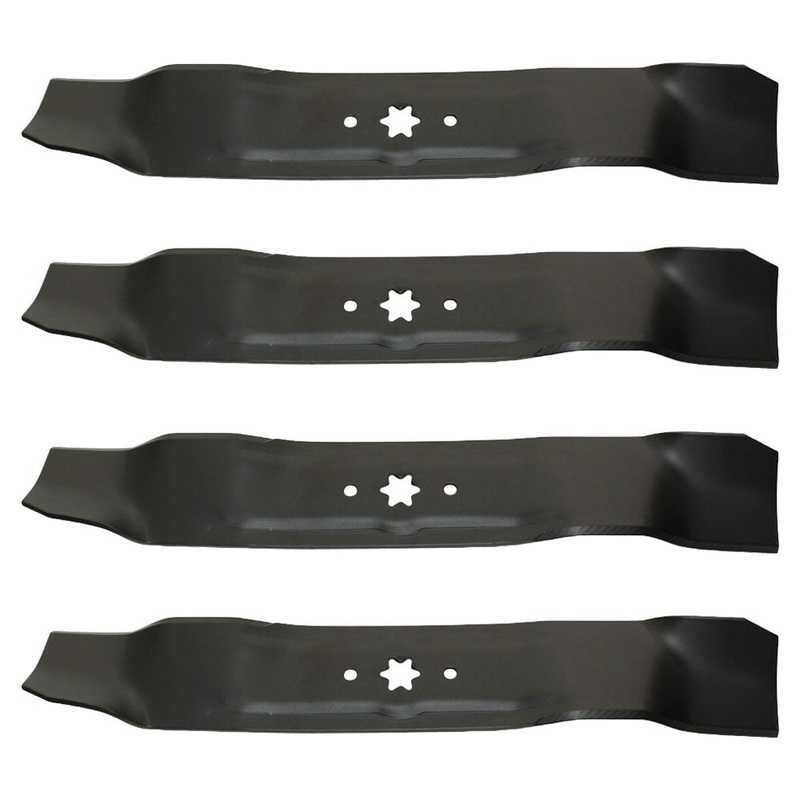 Qty. 4: Mulching Blade Fits Troy Bilt Replaces 742-0610
