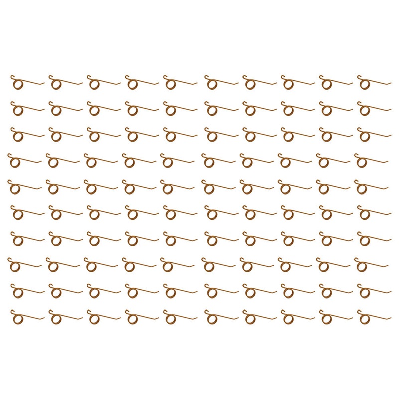 100 of 7" Tine x 3-7/8" x 2-3/8" Diameter Coil Hay Rake Teeth 64562 Farmer Bob's
