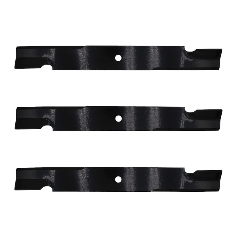 Set of 3 heavy duty 61" Mower blades XHT Fits Husqvarna 539 10 57-11