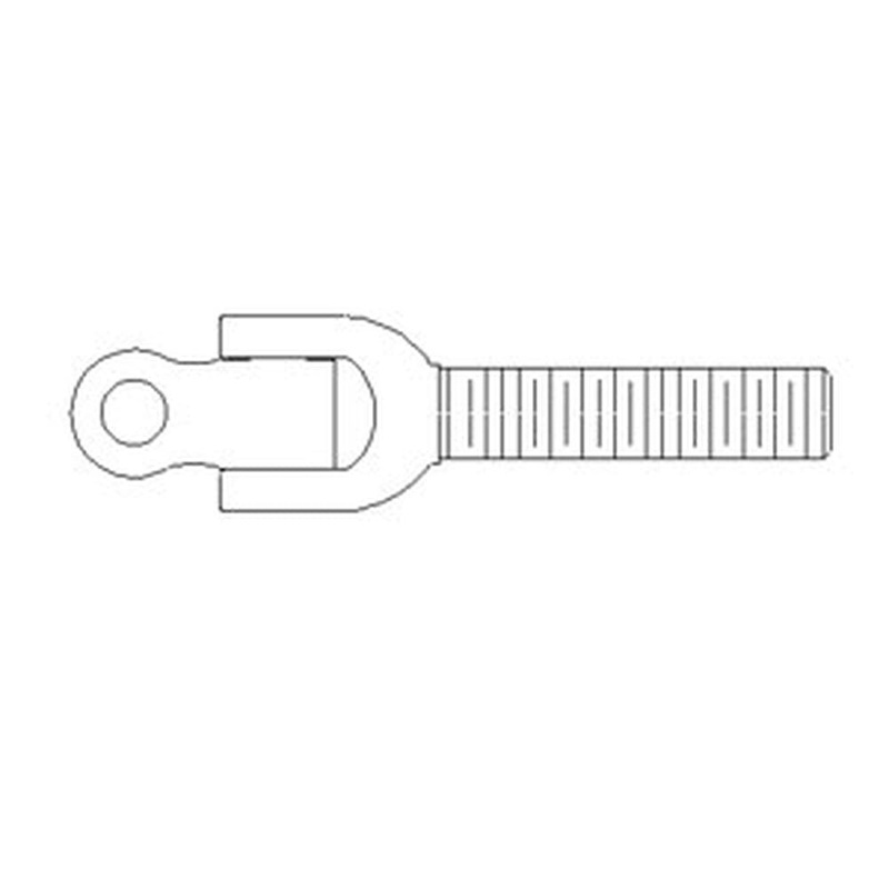 Top Link - Center Link End Front Fits John Deere 2520 4020 4000 3020 4230 4030