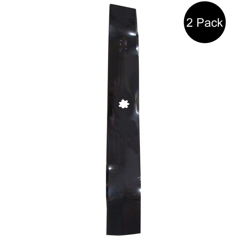 (2) 42" Mower Deck Blades Fits John Deere AM137333, D110, D120, D100