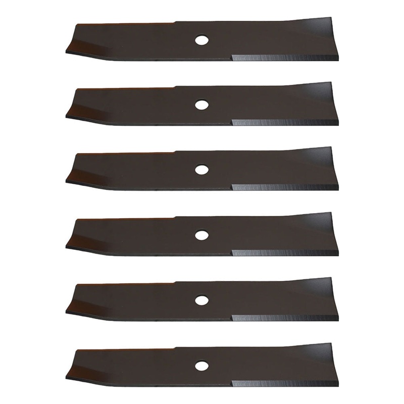 (6) Aftermarket Blades - 14" XHT Fits John Deere (3) blades for 38" deck