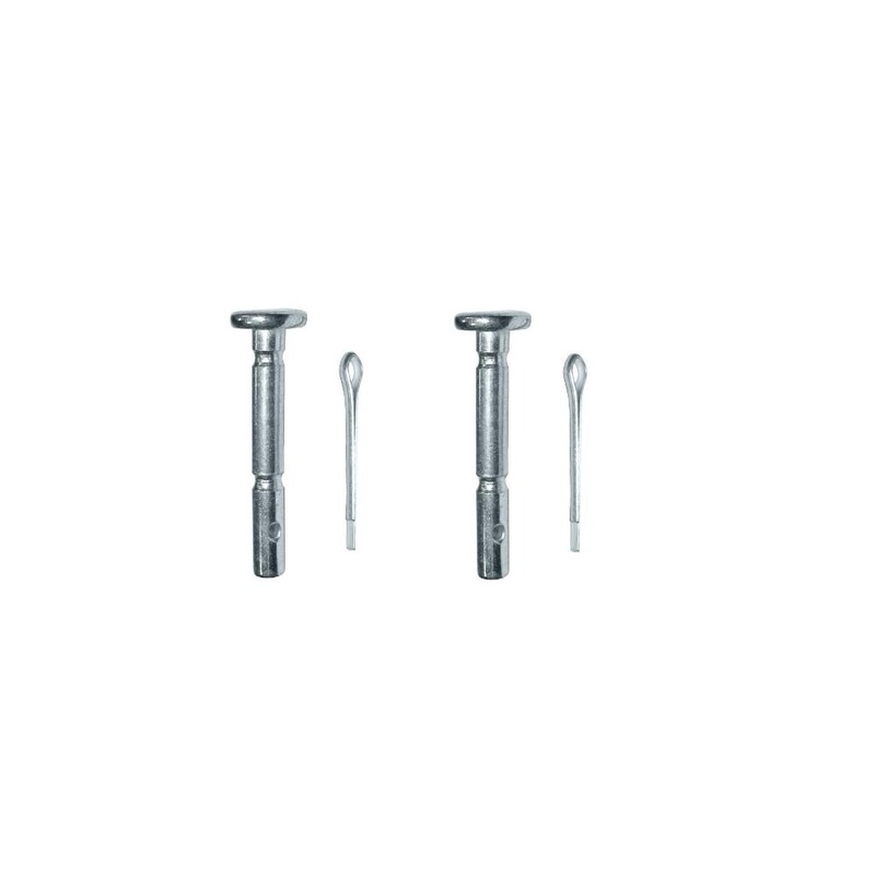 Qty 2: Shear Pins with Cotter Pins, 1-5/8" x 1/4" Fits MTD Replaces 714-04040