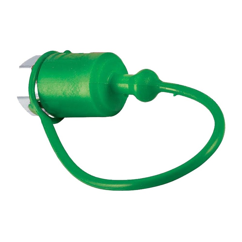S.112766 Dust Cap 1/2''  Green Fits Male Coupling TF12V Fits Faster S.p.A