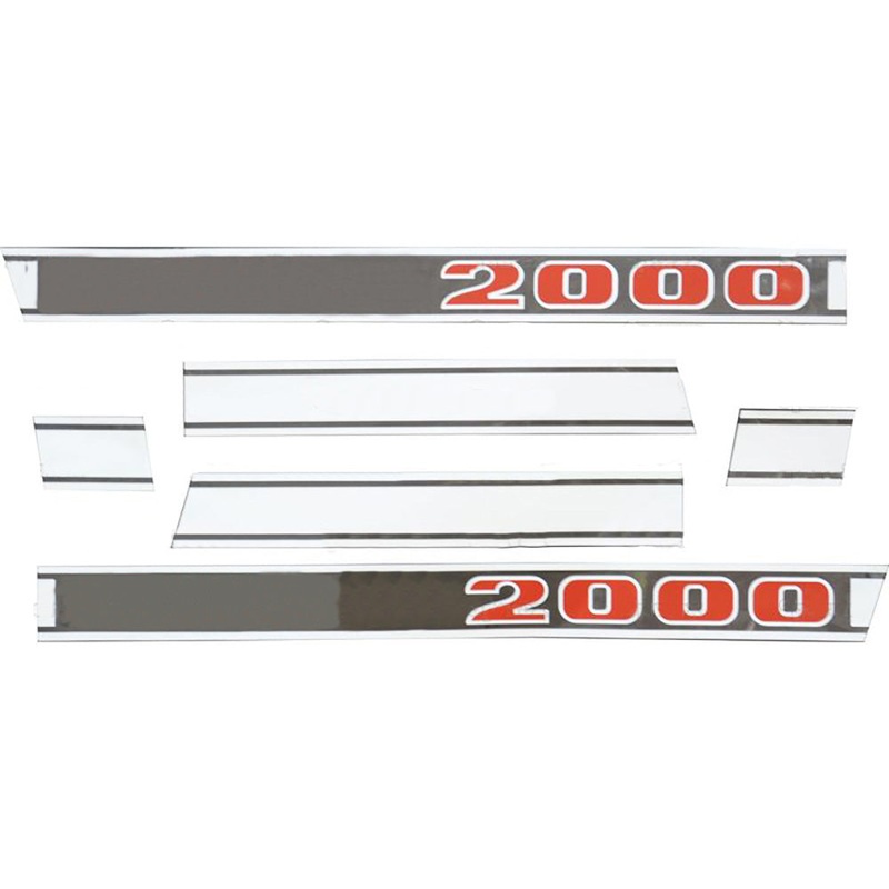 Decal - Ford / New Holland 2000 Fits Ford/New Holland Replaces 81822597