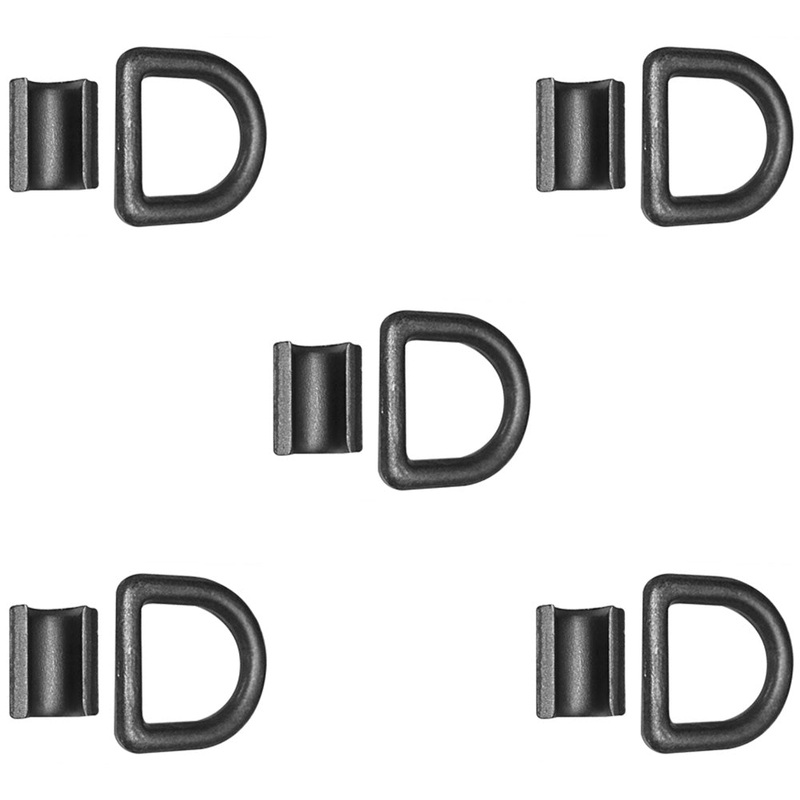 Fits Universal Products Set of (5) 1/2" Bolt-on D-Ring(s) For Car Truck Trailer