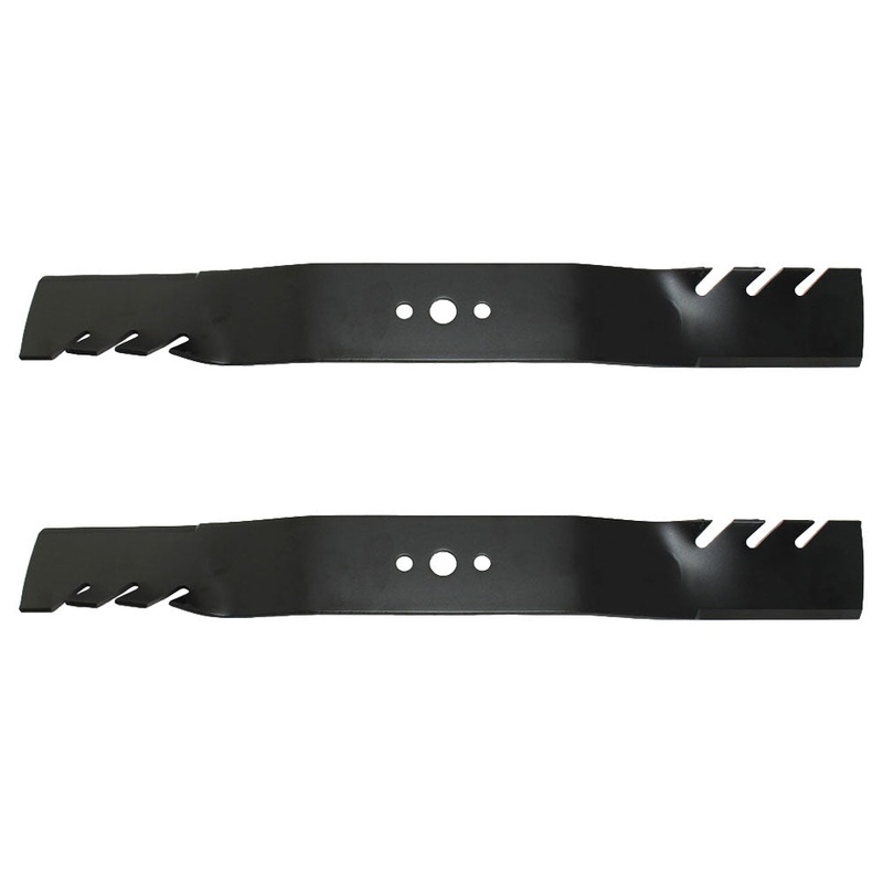 Qty 2: Toothed Mulching Blade Fits Poulan Replaces 532175064