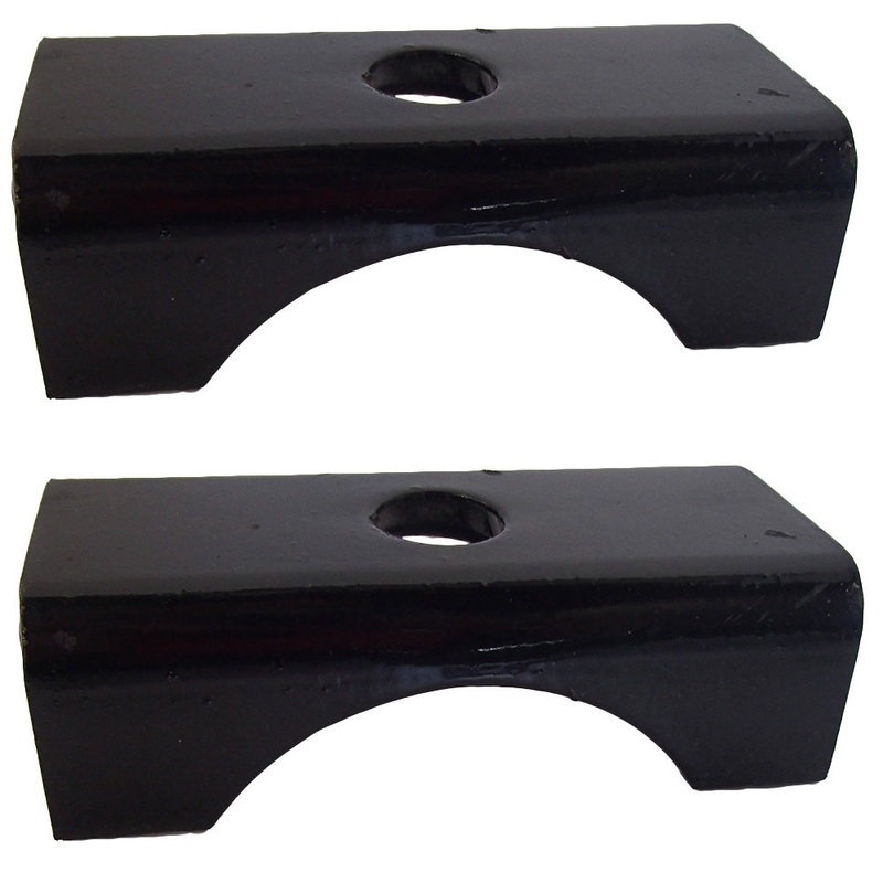 2 Trailer Axle Spring Seat Perch Fits Universal Product For 3" Axle Tubes Models