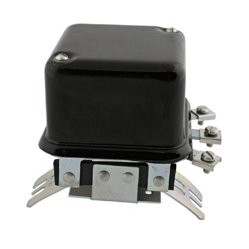 R6368 Voltage Regulator, 12 Volt - Fits Massey-Harris Diesel w/ Fits Delco Gener