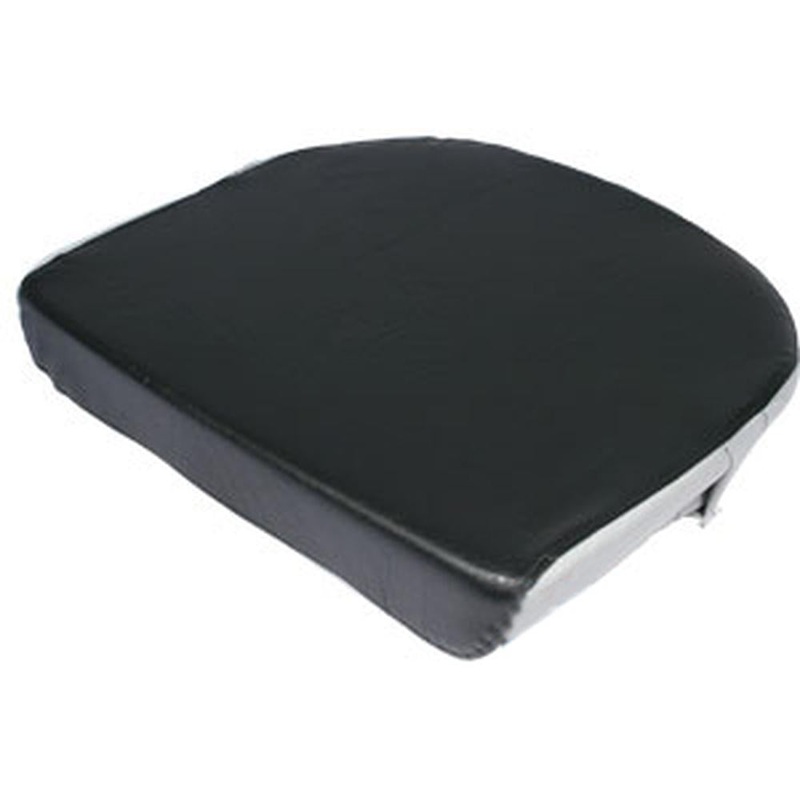 Seat Cushion with Strap - Canvas Black Fits Massey Ferguson 35 50 135 1753008M1