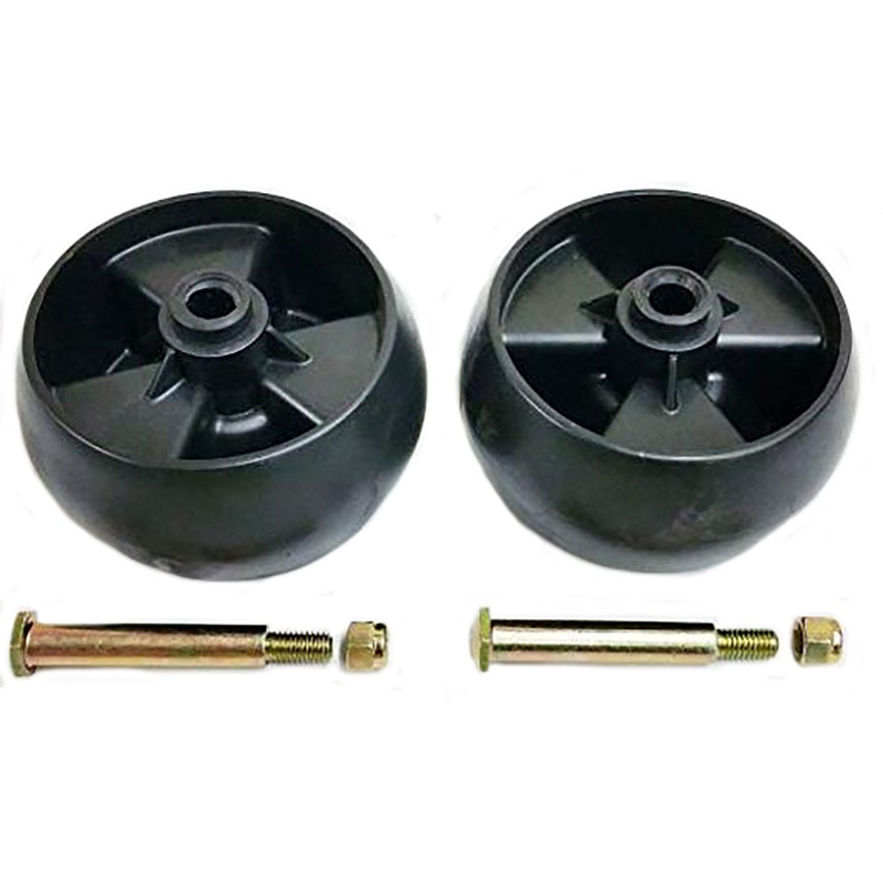 2Pk New 5" Deck Wheel & Bolts Fits Cub Cadet Riders Tractors 12648