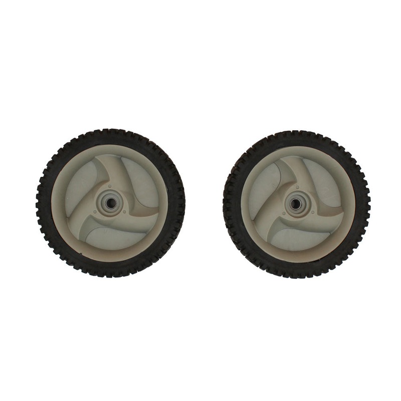 New 2(Two) 8" Front Drive Wheels Fits Craftsman Replaces 194231x427 532403111
