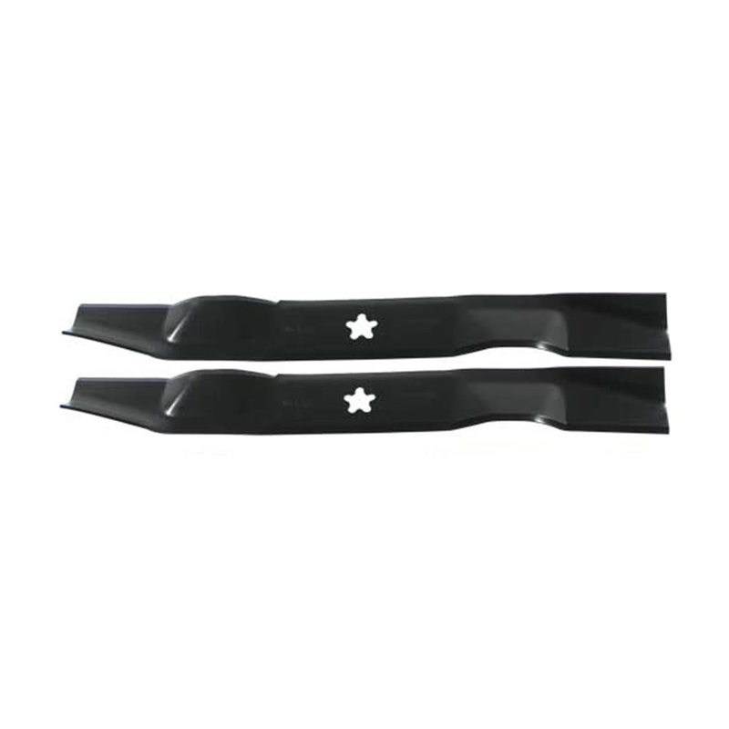 (2) 19 3/8" Interchangeable Mulching Blades 917532139774 fits AYP Fits Craftsman