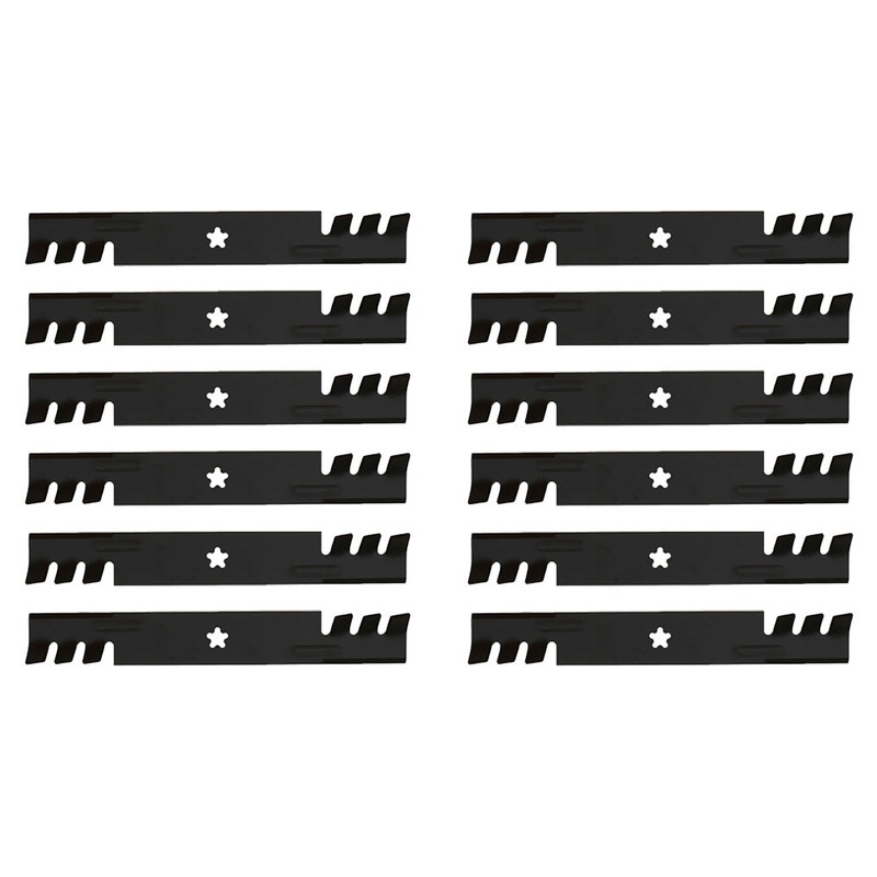 12PK Fits Oregon 95-077 Blades for 52" Fits Husqvarna 574870801 575240701