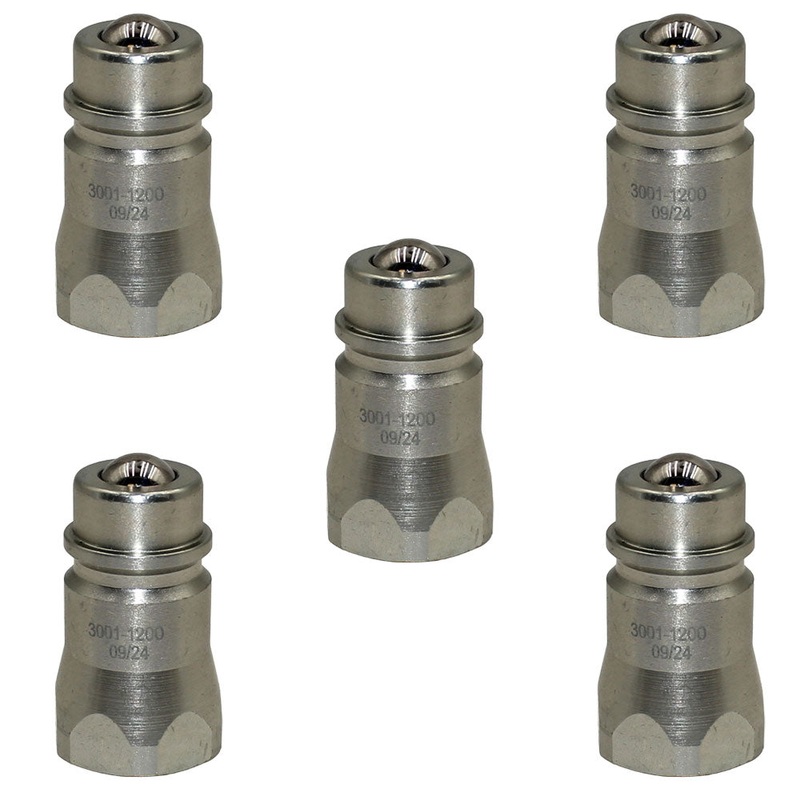 5 of Pioneer Hydraulic Male Tip 1/2" Body x 1/2" Female NPT x Ball Type Nipple
