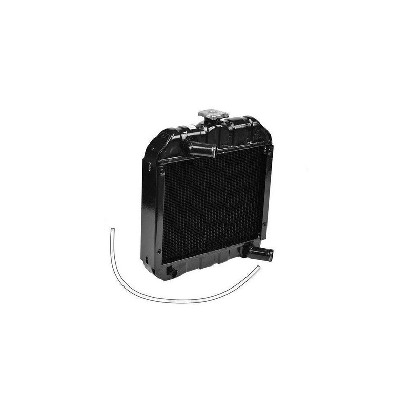 One New Aftermarket Radiator 14.375" Wide Fits Kubota B7000 15241-72062