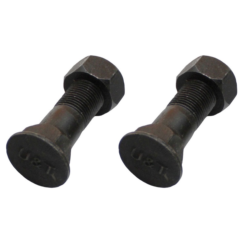 Qty 2: Plough Bolt - Fine Thread Fits JCB Replaces 826-00303