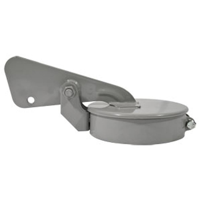 Exhaust Rain Cap - 4-1/2" Gray fits Exhaust/Clamps/Rain Caps/Stack Rain Caps