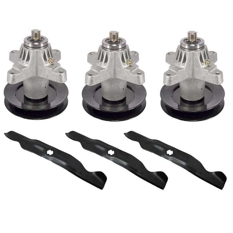 Mower Blade Spindle Kit Fits Cub Cadet 50" Deck 742-04053A 918-04125A