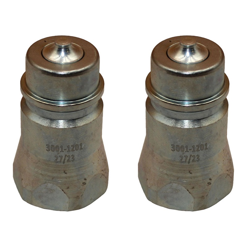 2 Male Tip Poppet 1/2" - 14 w/ 1/2" Steel Body 8010-4P