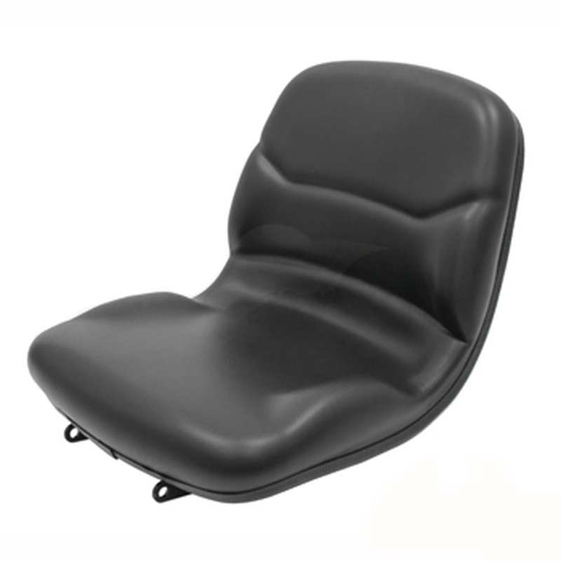 Seat - Contoured Black Vinyl Fits John Deere 670 770 790 870 970 1070 M803465