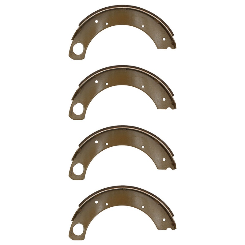 Qty. 2: Pair of Brake Shoes Fits Massey Harris Replaces 1810345M91
